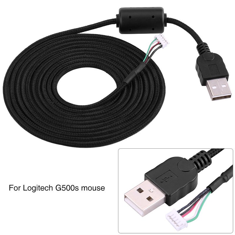 Serounder 2 Meters USB Line Wire Cable Replacement Repair Accessory for G500s Game Default - Image 3